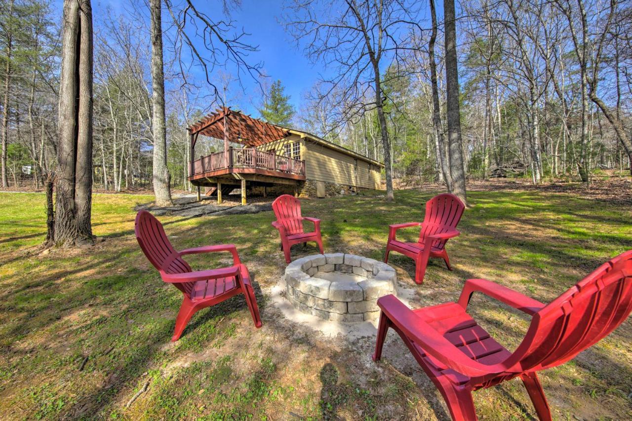 Blairsville Cottage Less Than 1 Mi To Nottely Lake! Extérieur photo